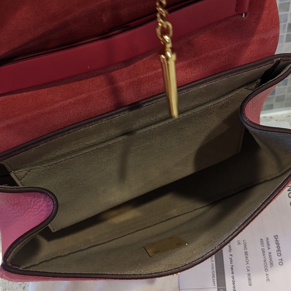 Chloe drew bag in pink. - Picture 4 of 7